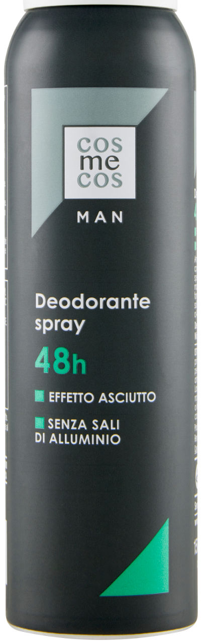 Deodorante spray 48h cosmecos man coop ml 150