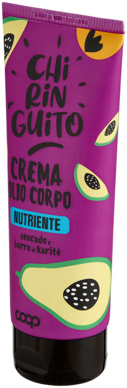 CREMA OLIO CORPO AVOCADO E BURRO DI KARITE' CHIRINGUITO COOP ML 200 - Immagine 61