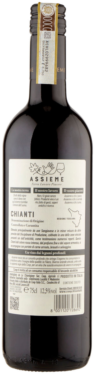 CHIANTI DOCG ASSIEME COOP ML 750 - 2