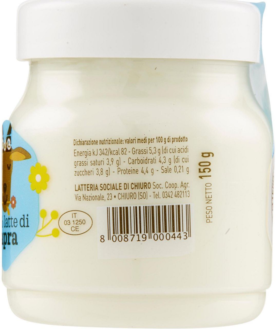 Yogurt intero di capra naturale 150 gr - Immagine 31