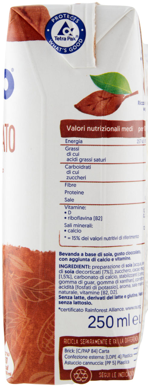 Bevanda di soia gusto cioccolato 250 ml - Immagine 31