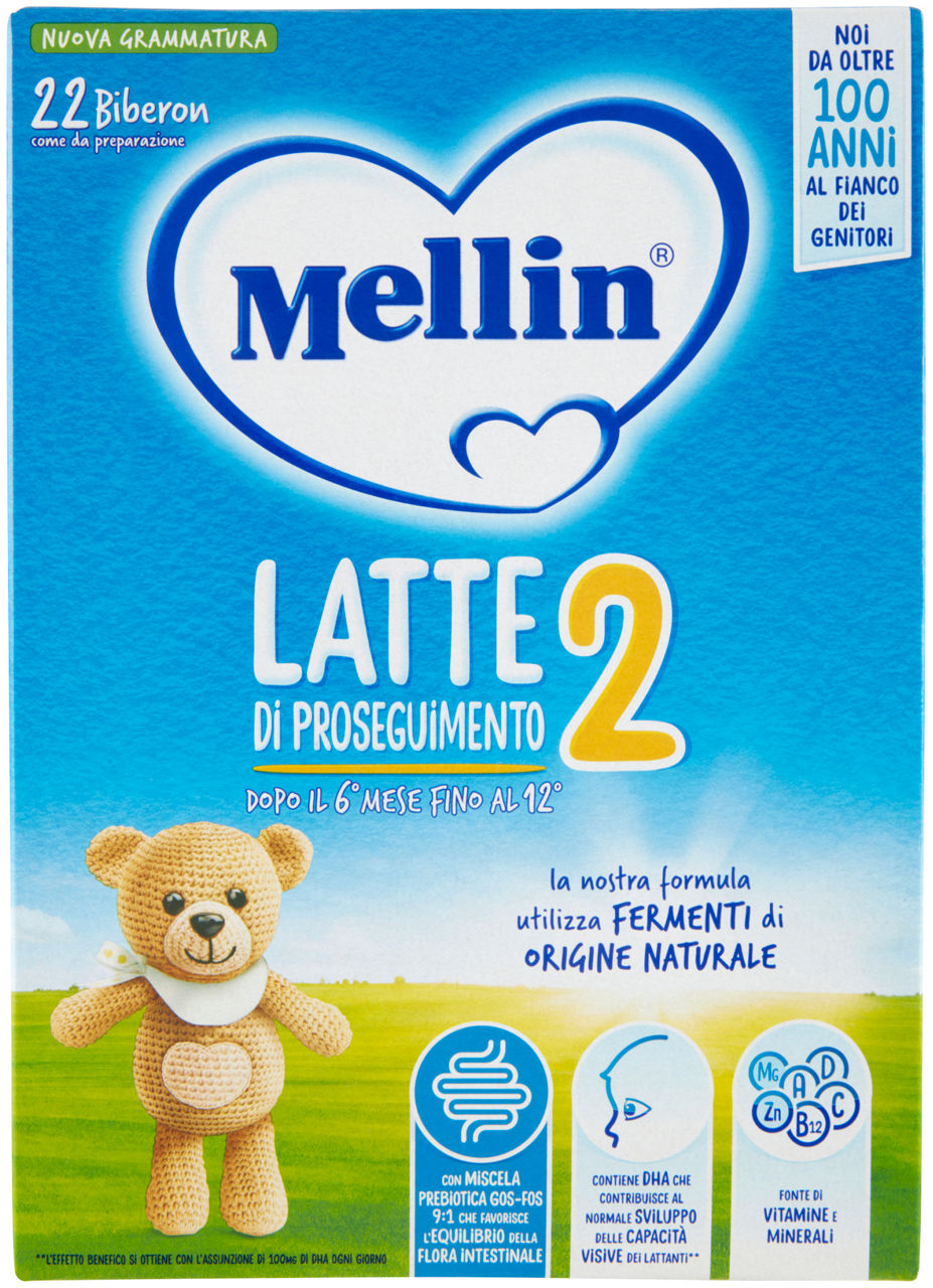 Latte in polvere mellin 2 g 770