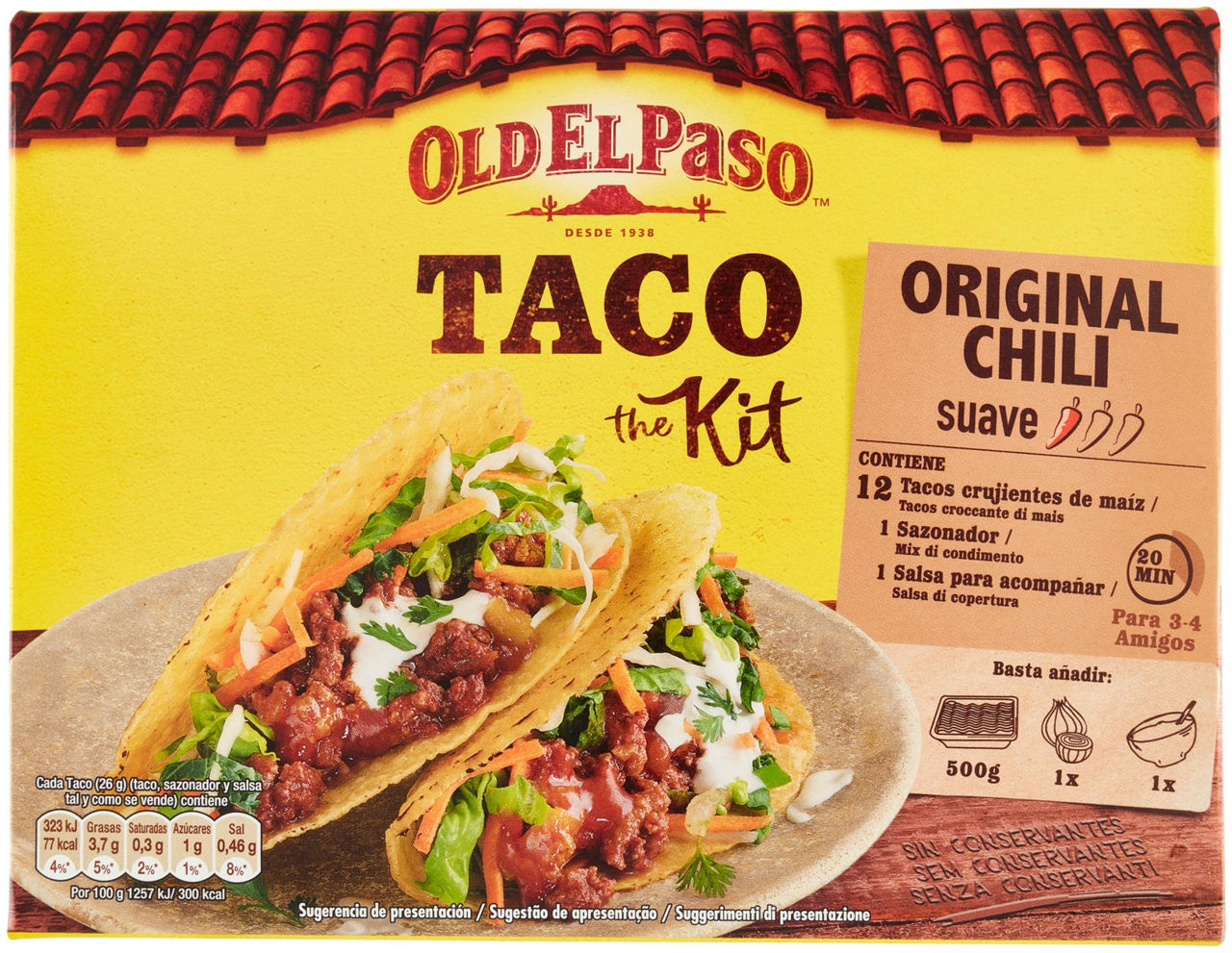 Kit taco old el paso g308