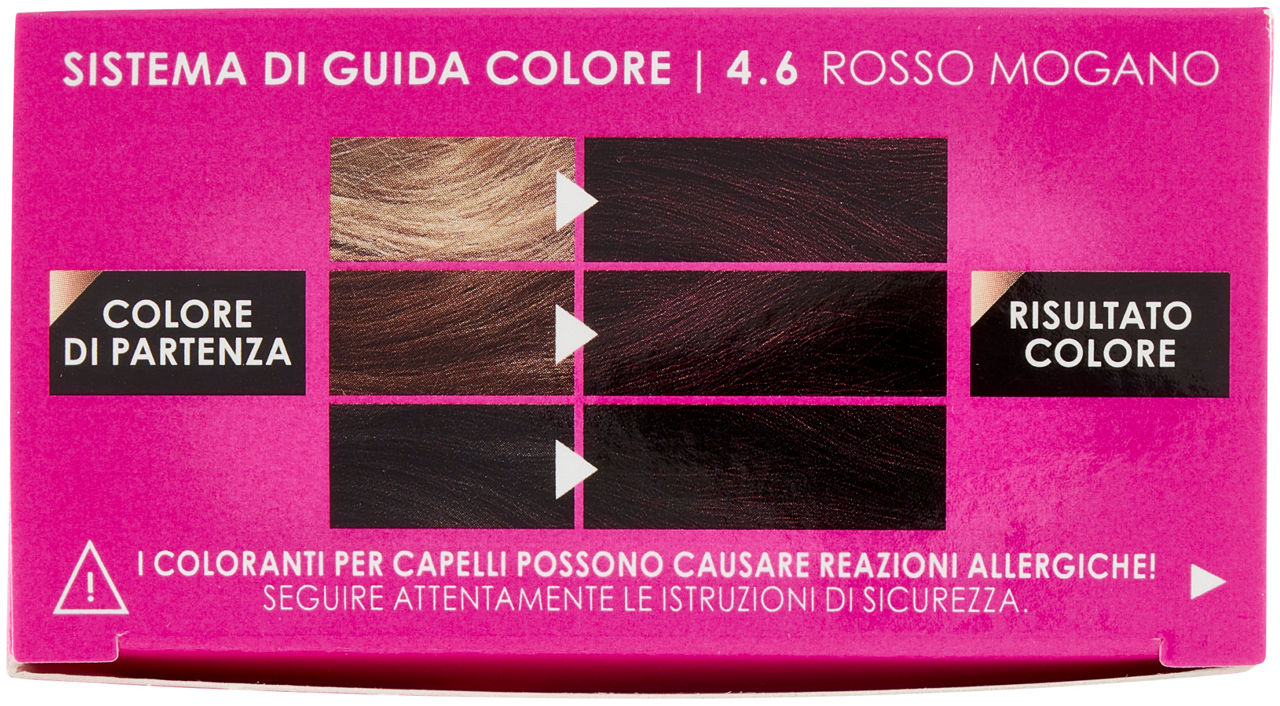 Colorazione per capelli permanente 4.6 rosso mogano 1 pz - Immagine 41