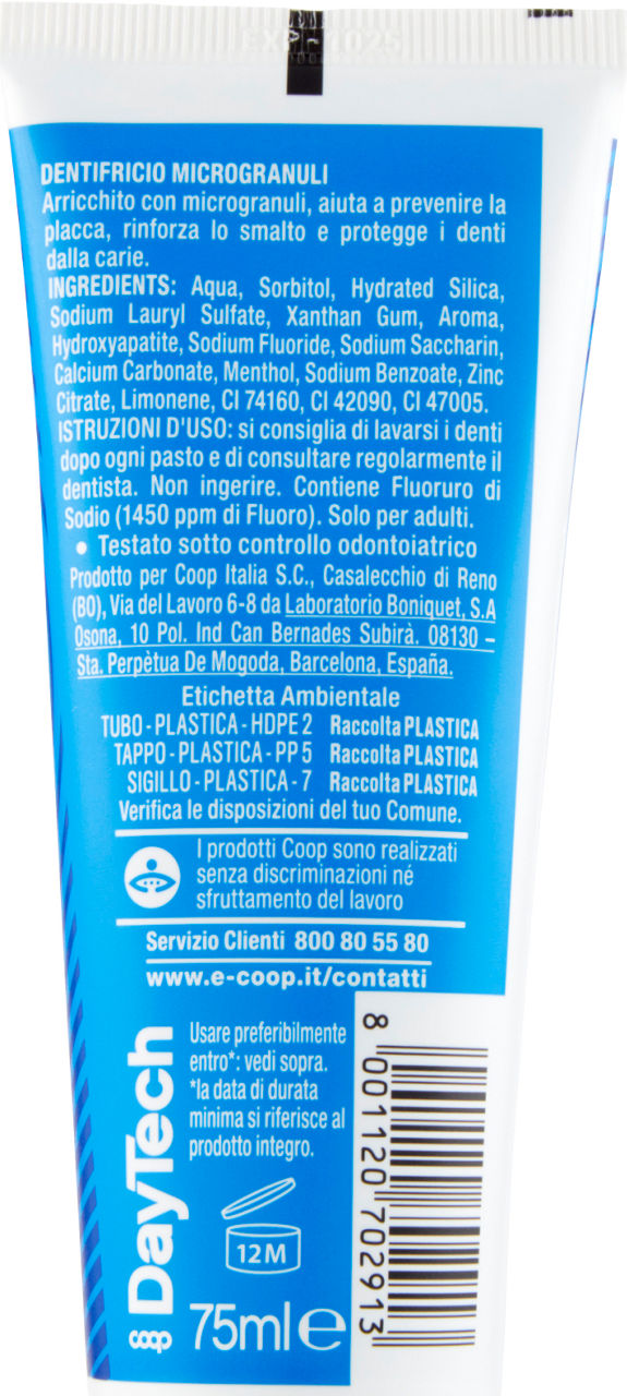 Dentifricio microgranuli 75 ml - Immagine 21