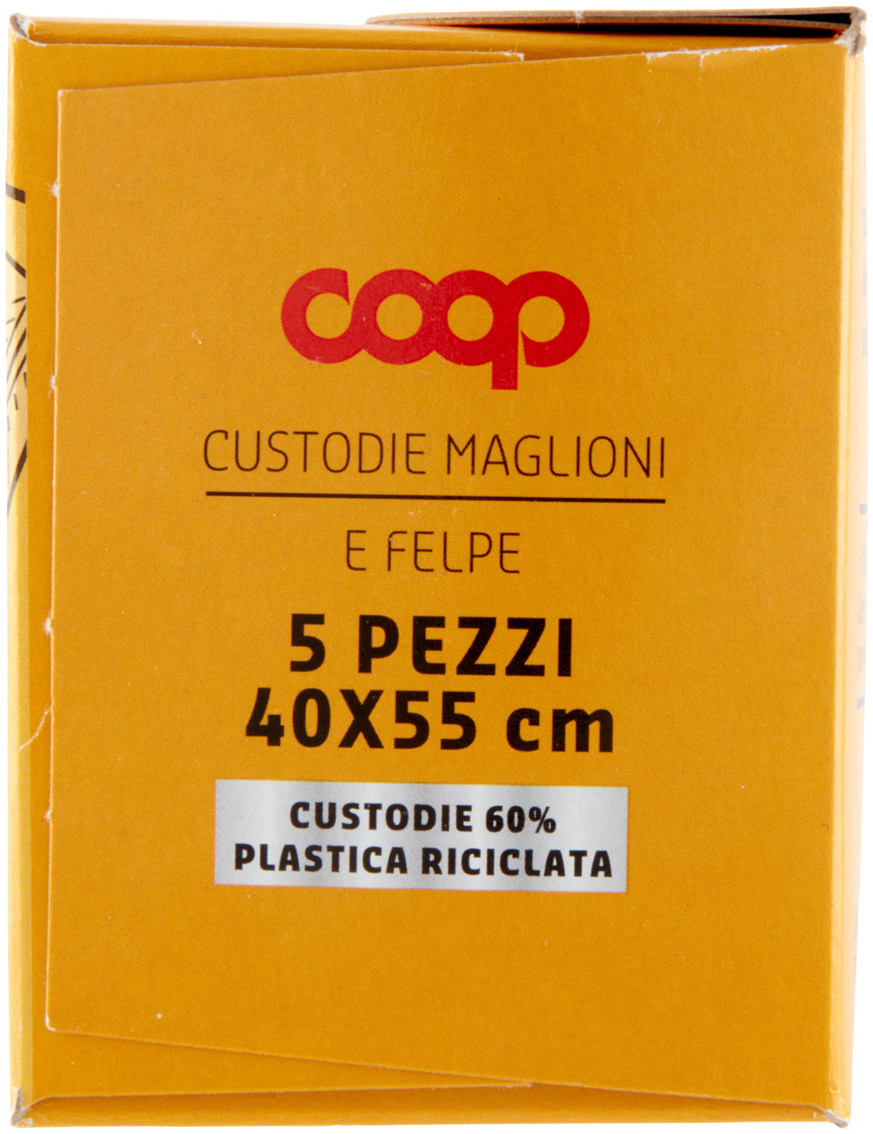 CUSTODIE COOP MAGLIONI E FELPE IN PLASTICA RICICLATA - 5PZ - 3
