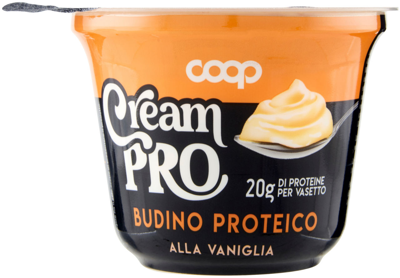 Budino proteico coop vaniglia g 200