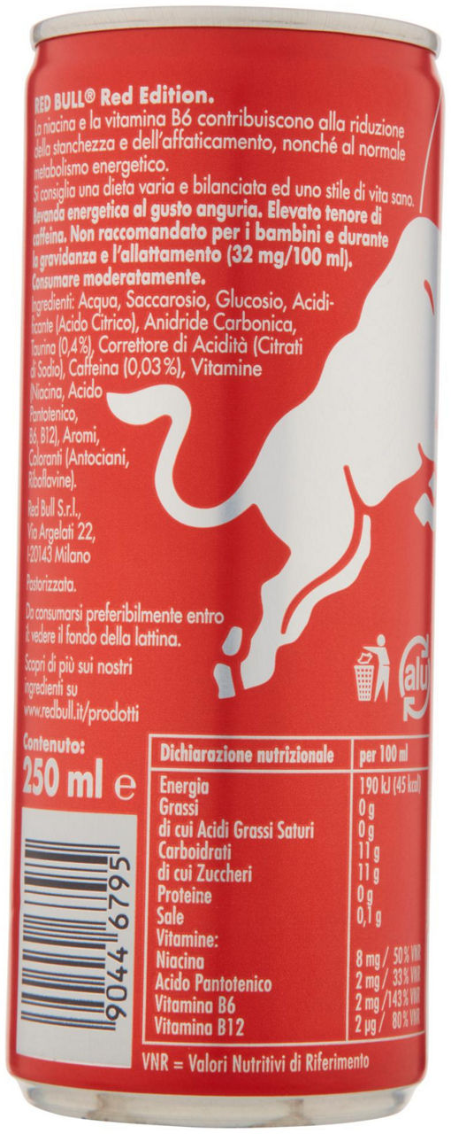 ENERGY DRINK GUSTO ANGURIA 250ml  - Immagine 21