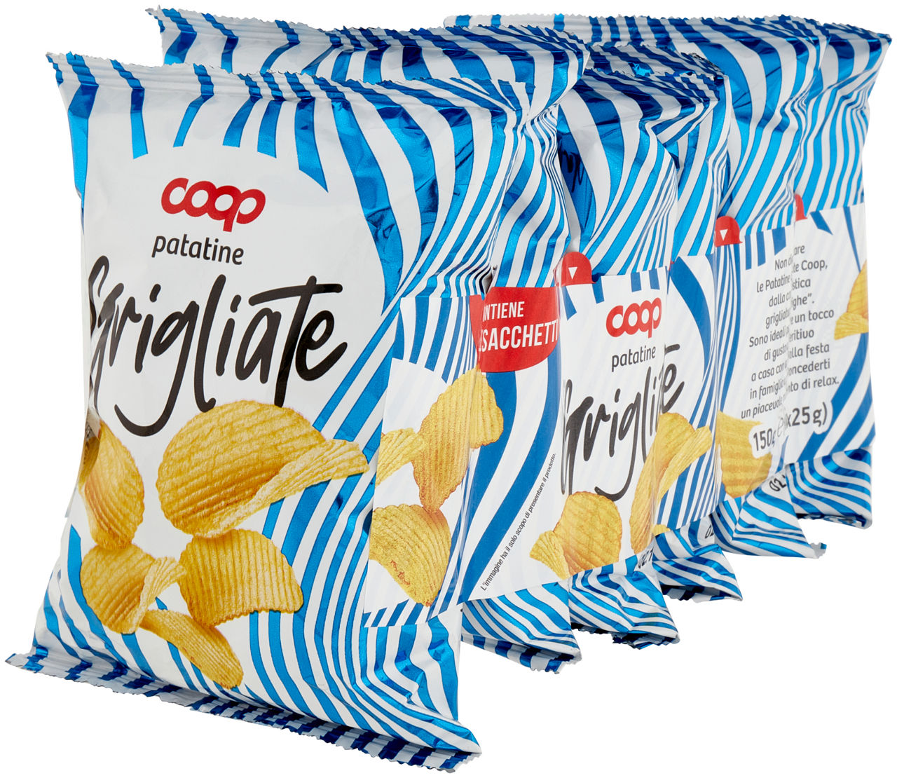 PATATINE GRIGLIATE MULTIPACK COOPG25X6 - Immagine 61