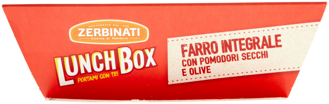 Farro integrale con pomodori secchi e olive 200 gr - Immagine 51