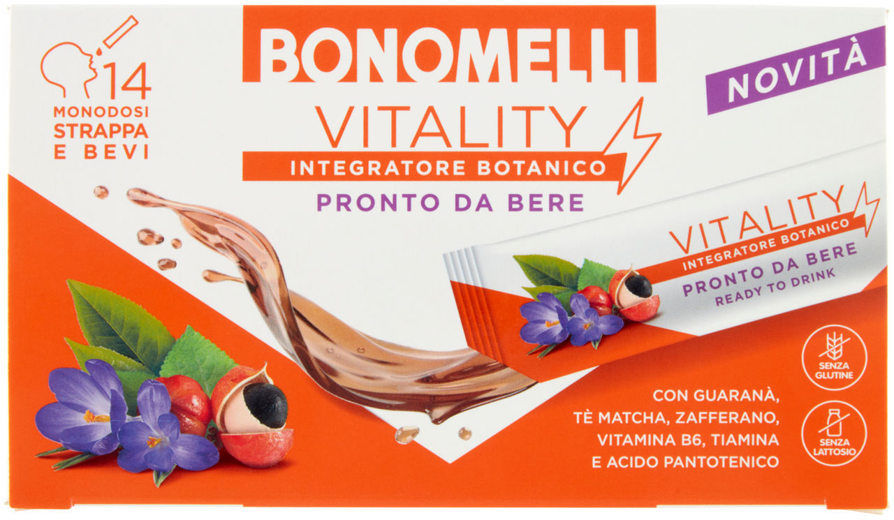 Integratore vitality bonomell 14 dosi g 140