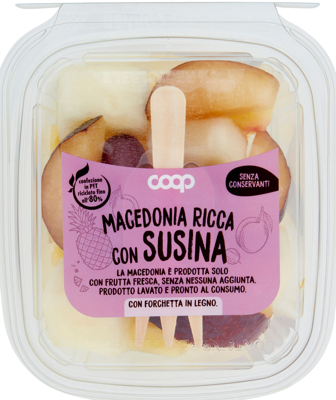 Macedonia ricca con susina 250 gr - Immagine 11