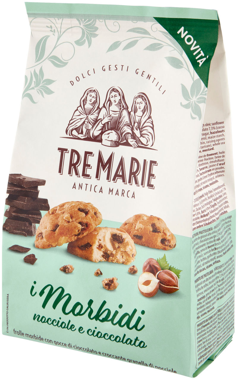 Biscotti nocciole e cioccolato i morbidi 300 gr - Immagine 61