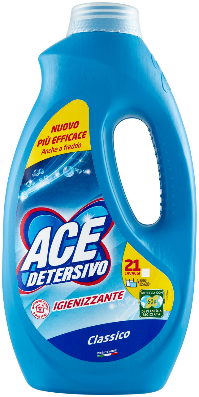 DETERSIVO LIQUIDO COLORATI IGIENIZZANTE Ace lt 4,51