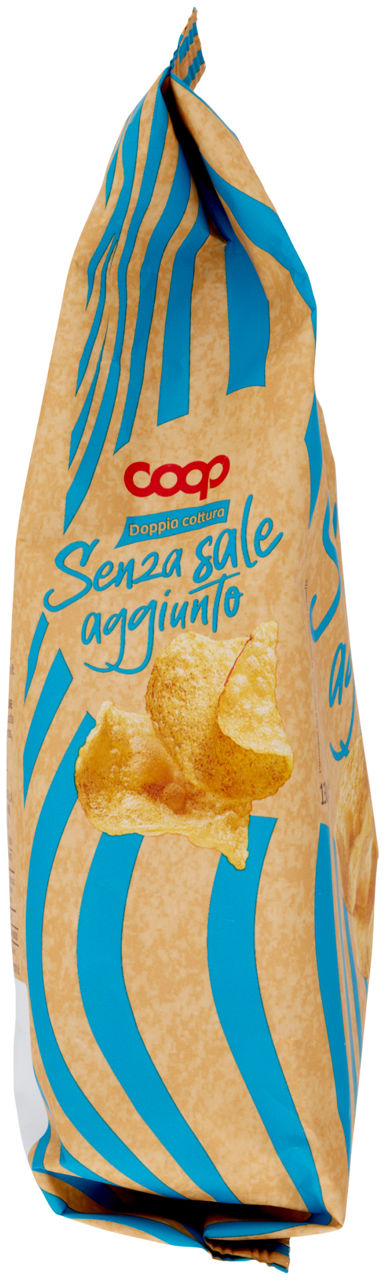 Patatine doppia cottura croccanti senza sale 130 gr - Immagine 11