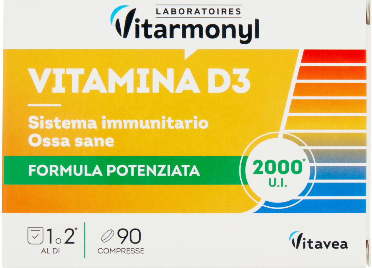 Integratore vitamina d3 2000 ui vitarmonyl g7,6