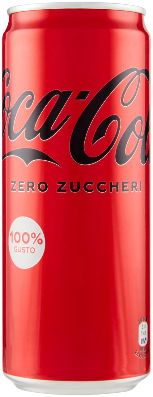 Coca cola zero zuccheri lattina ml 330