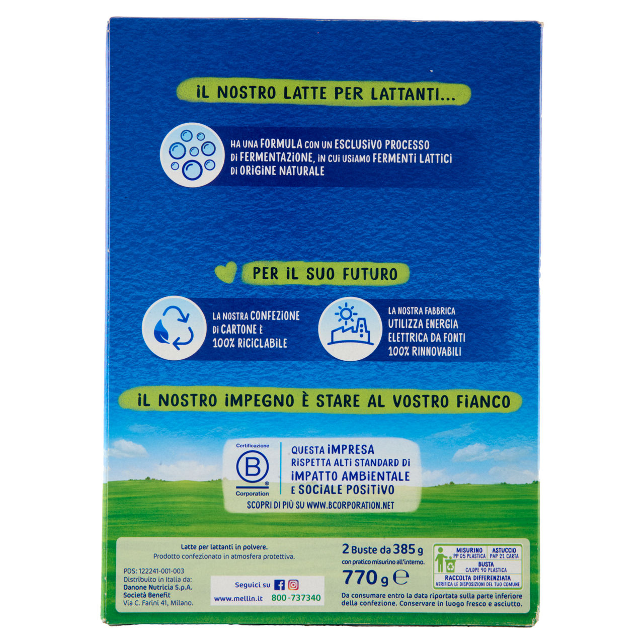 LATTE IN POLVERE MELLIN 1 G 770 - Immagine 51