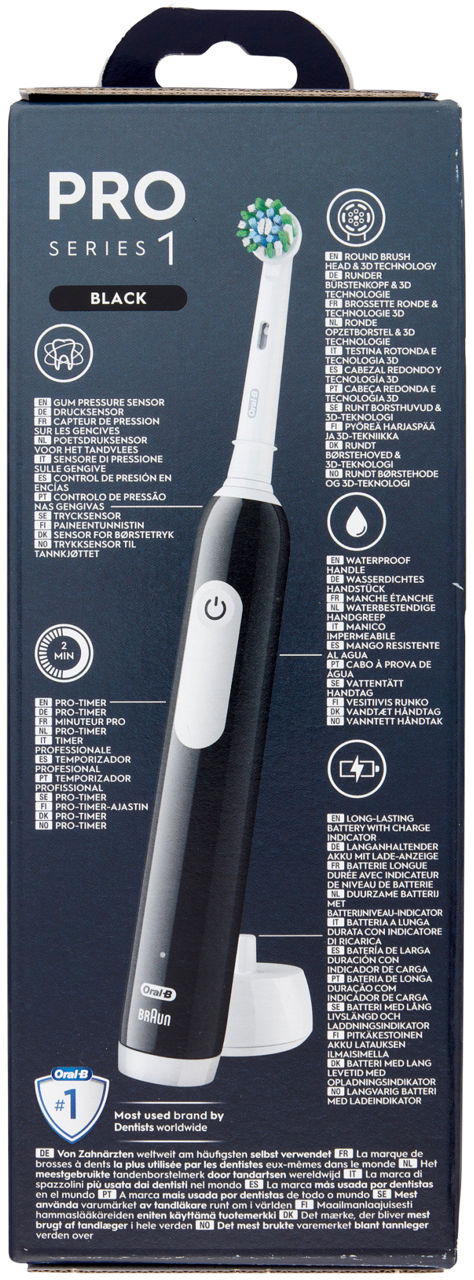 SPAZZOLINO ORAL-B PRO SERIES 1 CROSS ACTION BLACK PZ 1 - Immagine 21