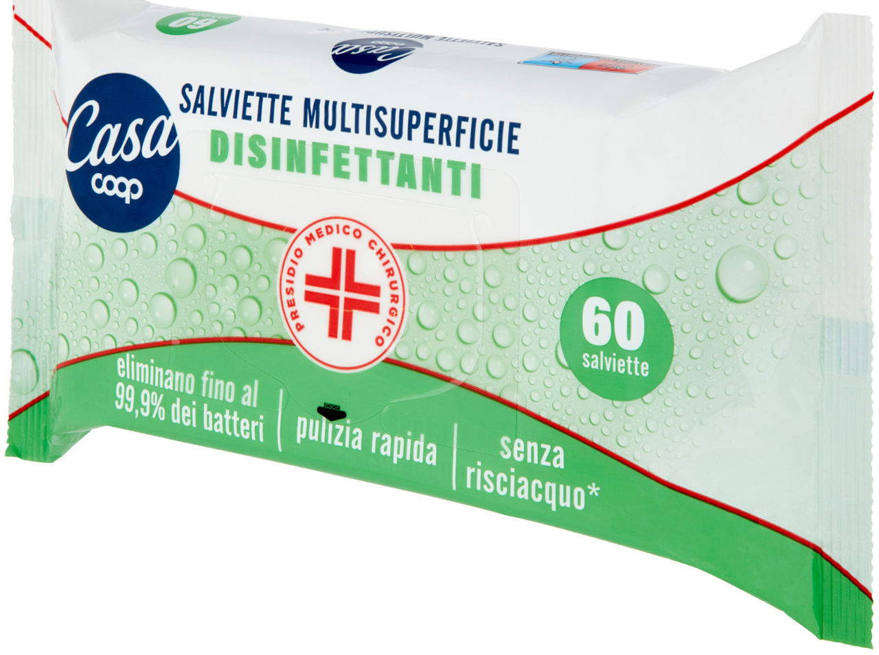 SALVIETTE DISINFETTANTI MULTISUPERFICIE COOP CASA PZ.60 - Immagine 61