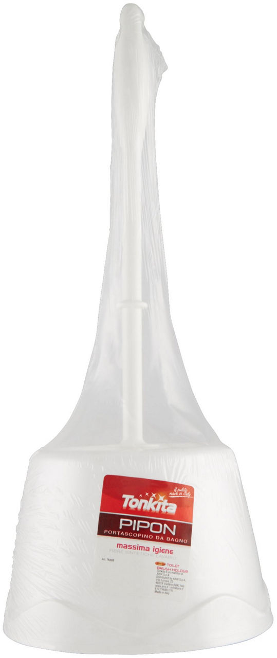 Portascopino modello pipon  tonkita  colore bianco