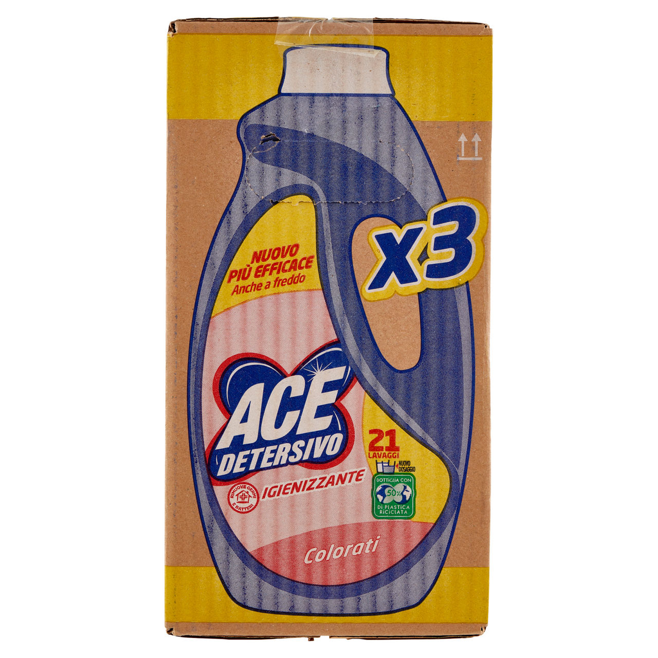 DETERSIVO LAVATRICE LIQUIDO ACE COLORATI IGIENIZZANTE 3X21LAV L 3,15 - Immagine 31