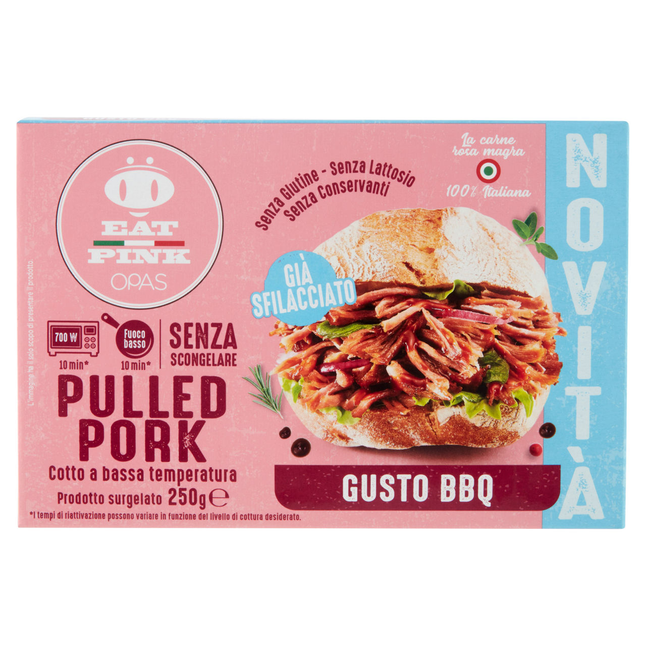 UniCoop Firenze Pulled pork surgelato 250 gr