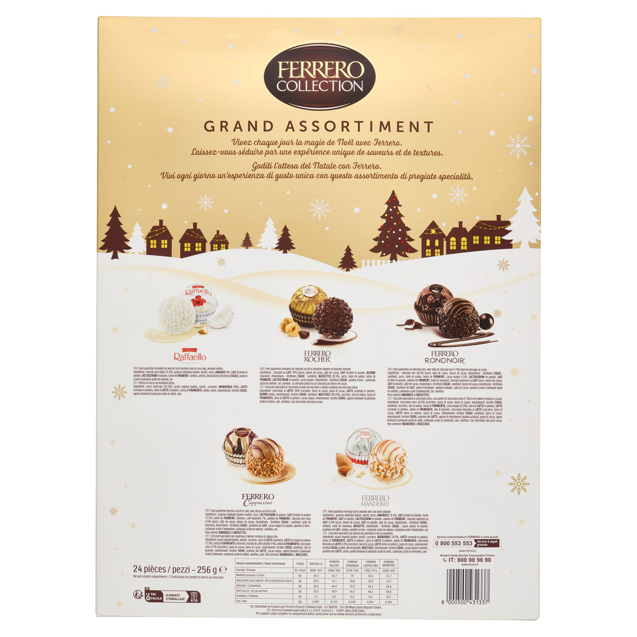 CALENDARIO AVVENTO FERRERO COLLECTION GRAND ASSORTIMENT T24 G256 - Immagine 21