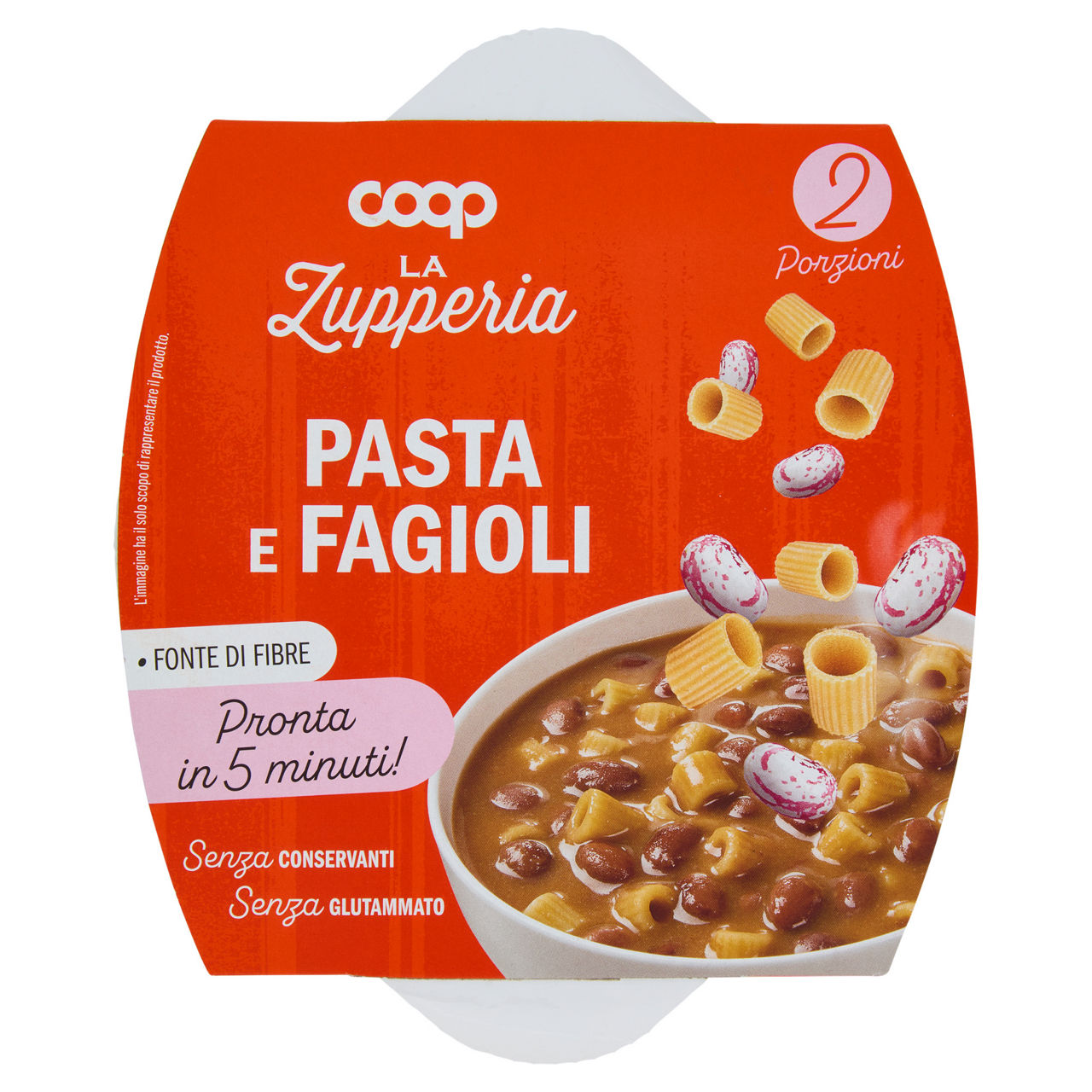 Zuppa di pasta e fagioli 620 gr