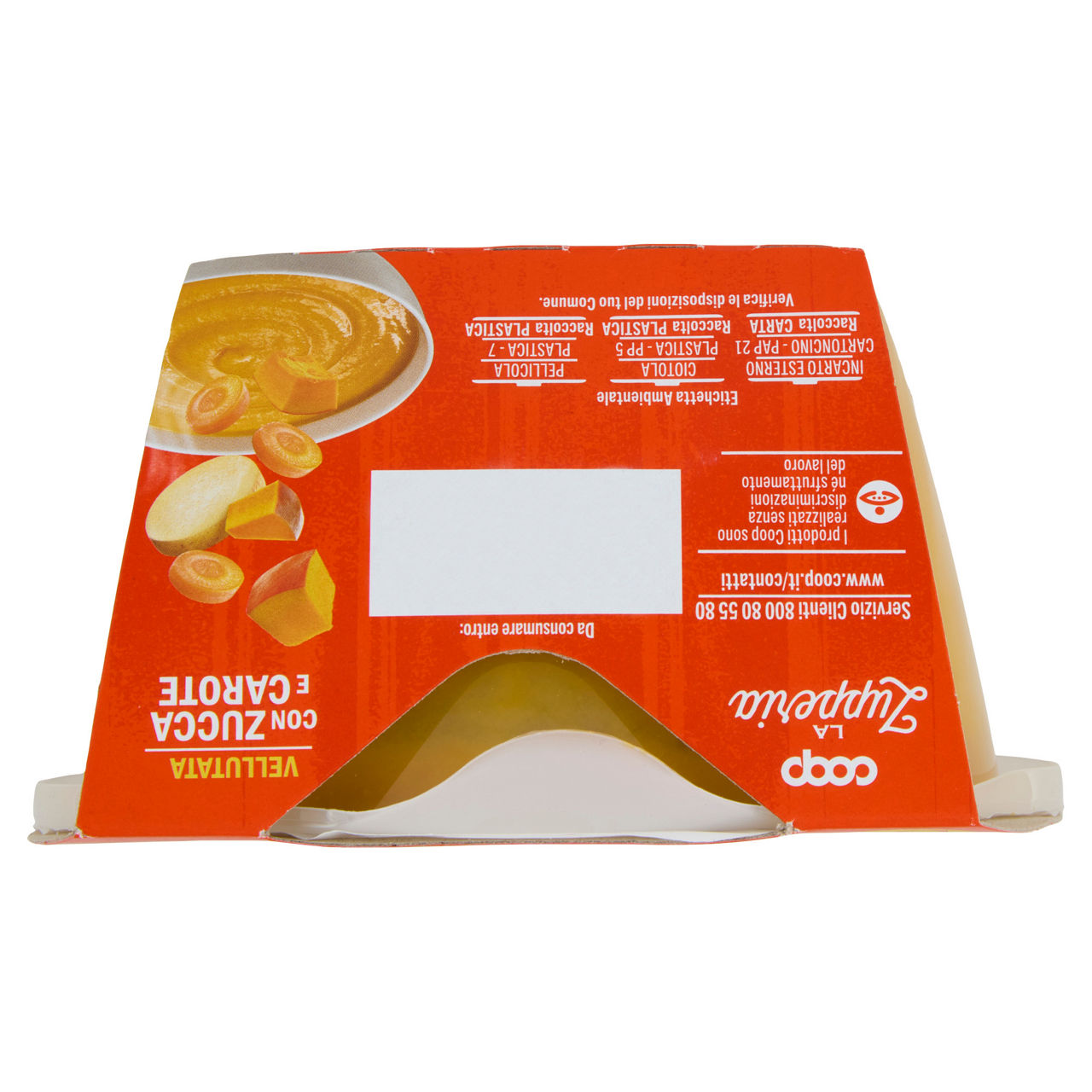 Vellutata con zucca e carote 620 gr - Immagine 41