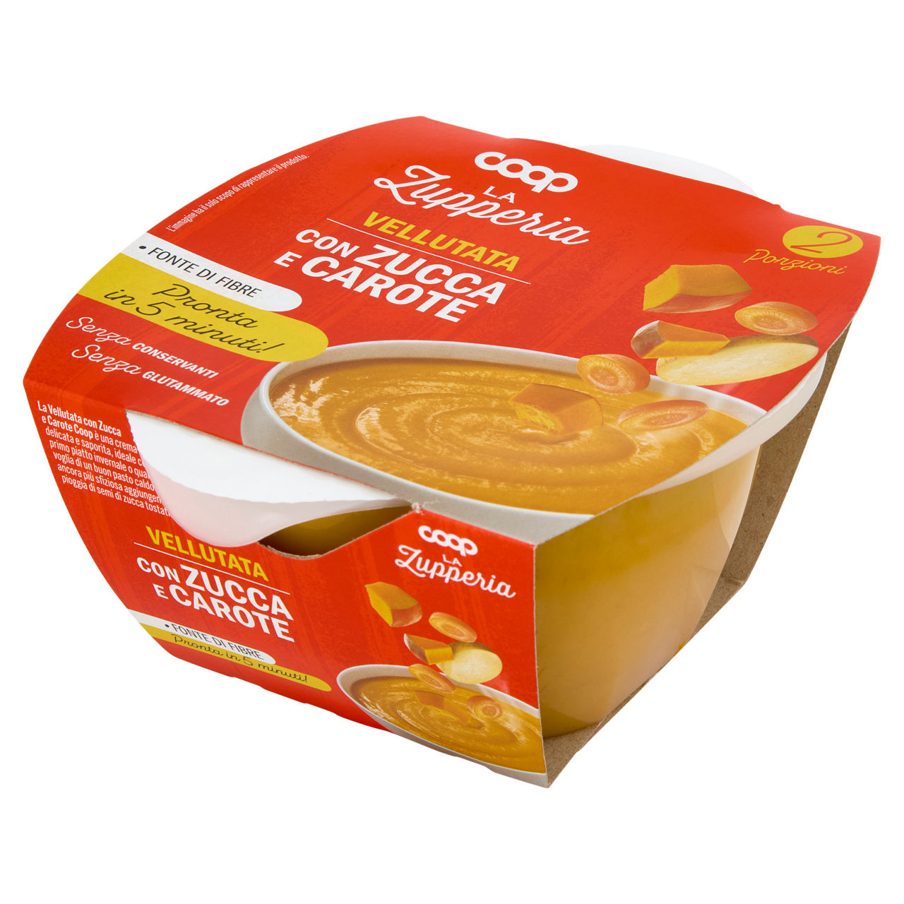 Vellutata con zucca e carote 620 gr - Immagine 61