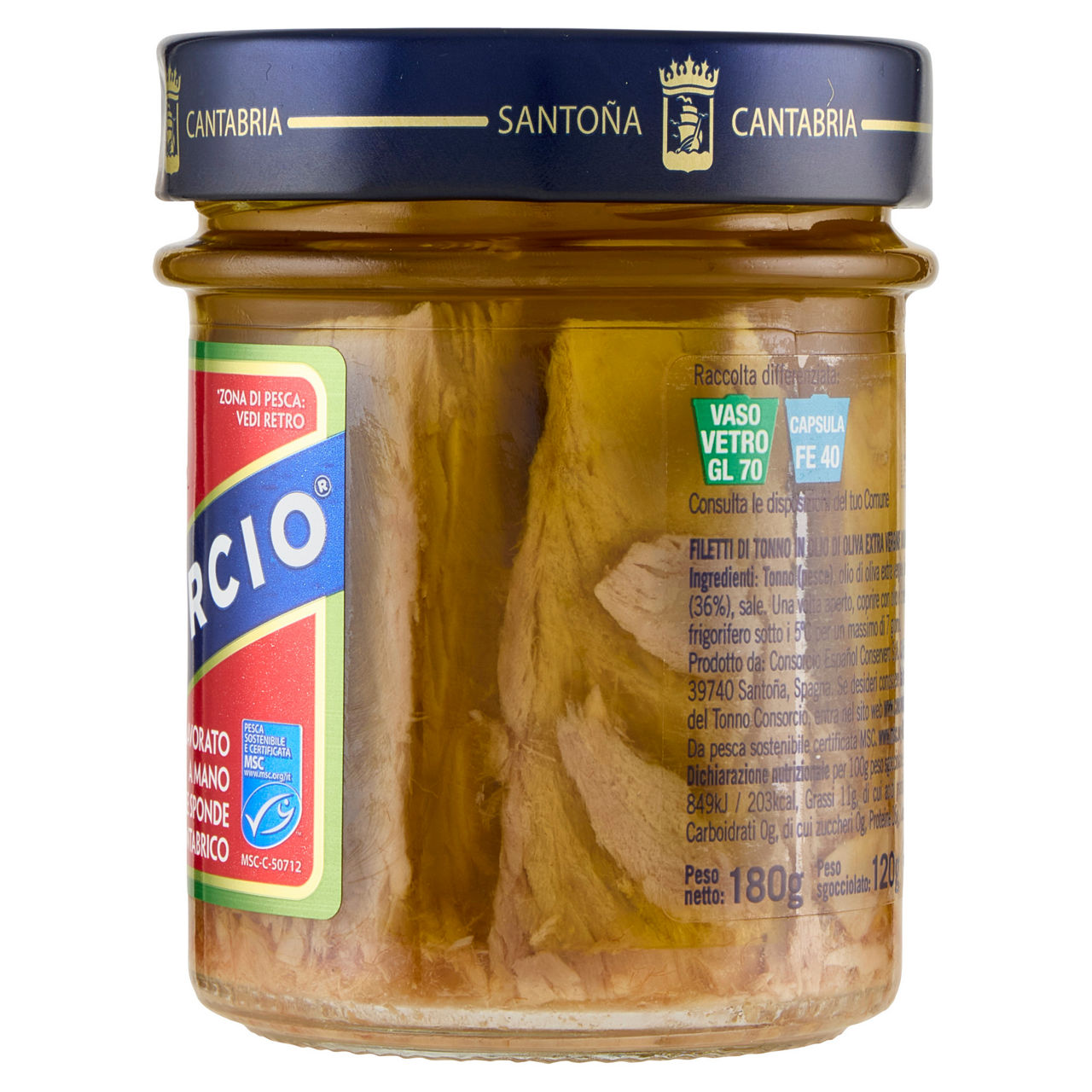 FIL.TONNO BIO OLIO EVO MSC CONSORCIO 180G - Immagine 31