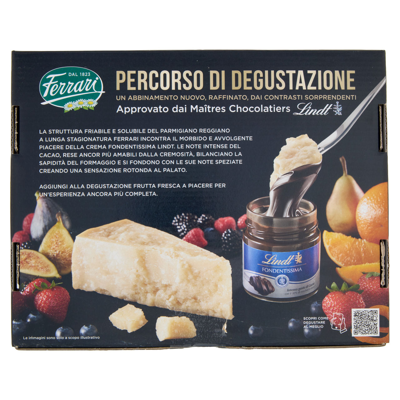 Confezione degustazione con parmigiano reggiano e crema fondente lindt 250 gr - Immagine 21