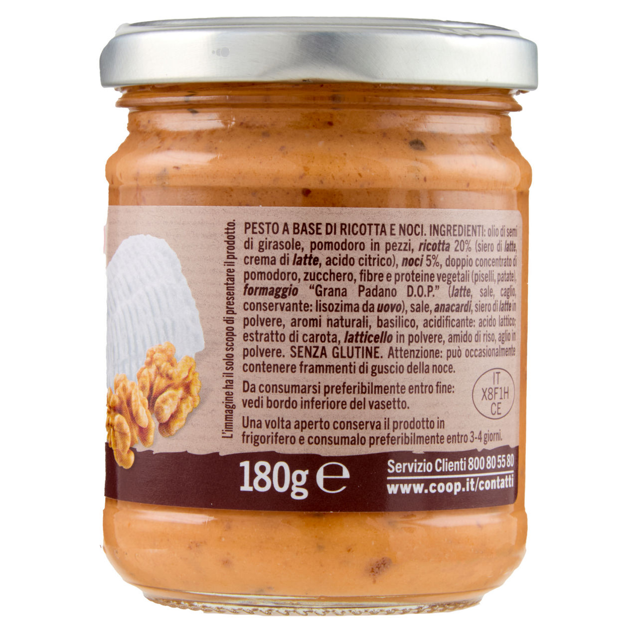 Pesto ricotta e noci 180 gr - Immagine 31