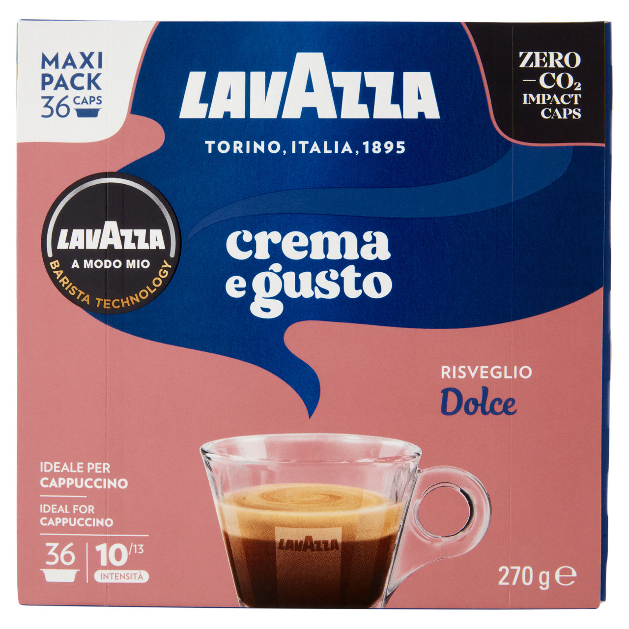 Caffè in capsule dolce risveglio 36 pz