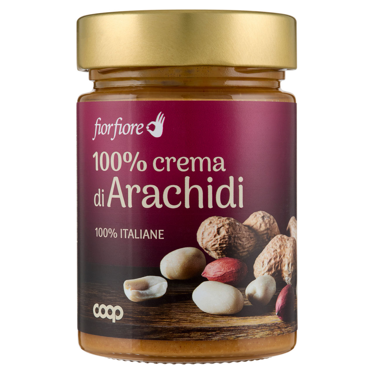 Crema di arachidi 100%  italiane 300 gr