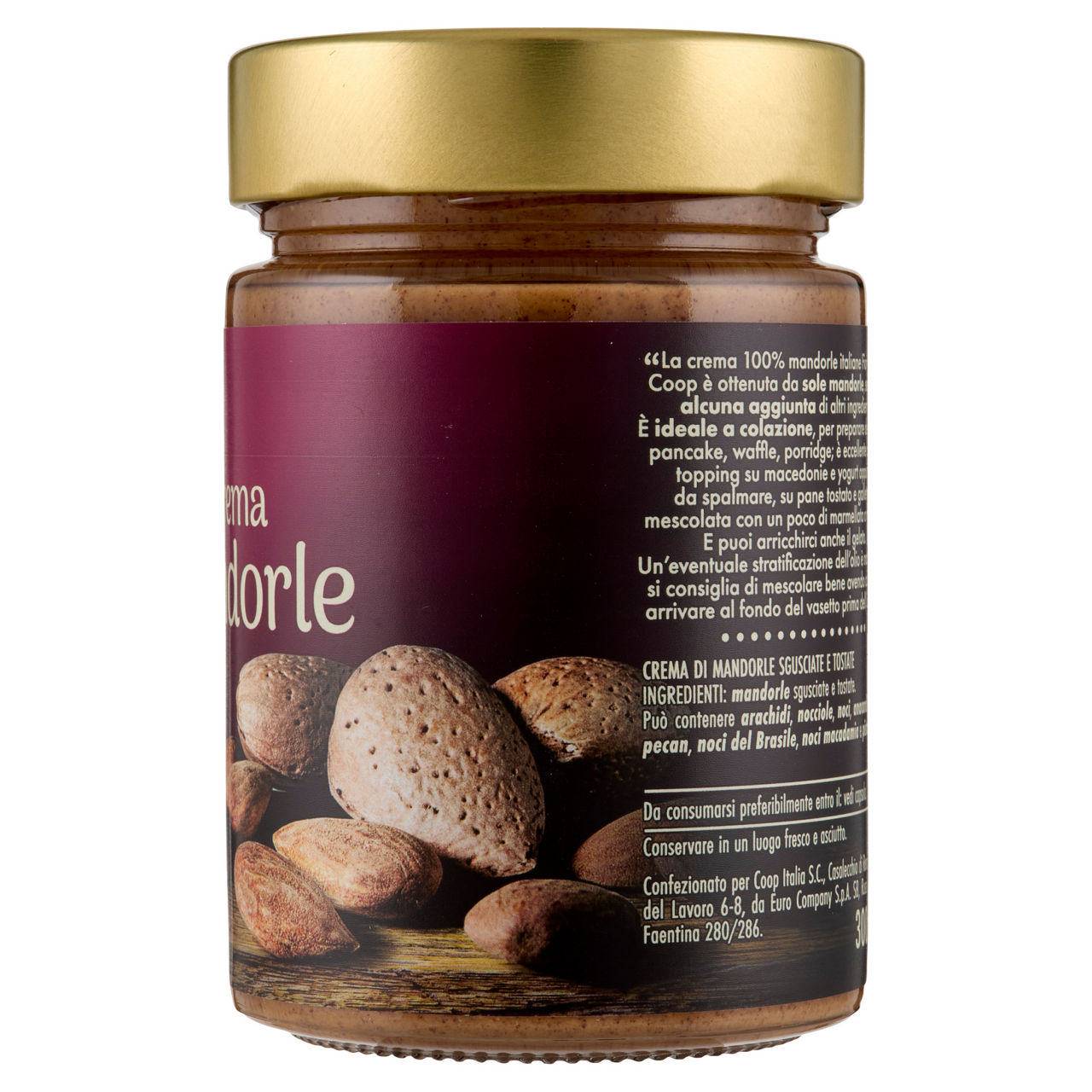 Crema spalmabile 100% mandorle italiane 300 gr - Immagine 31