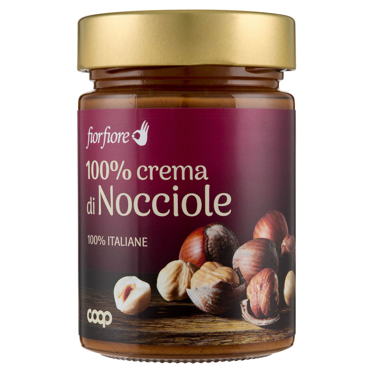 Crema di nocciole 100%  italiane 300 gr