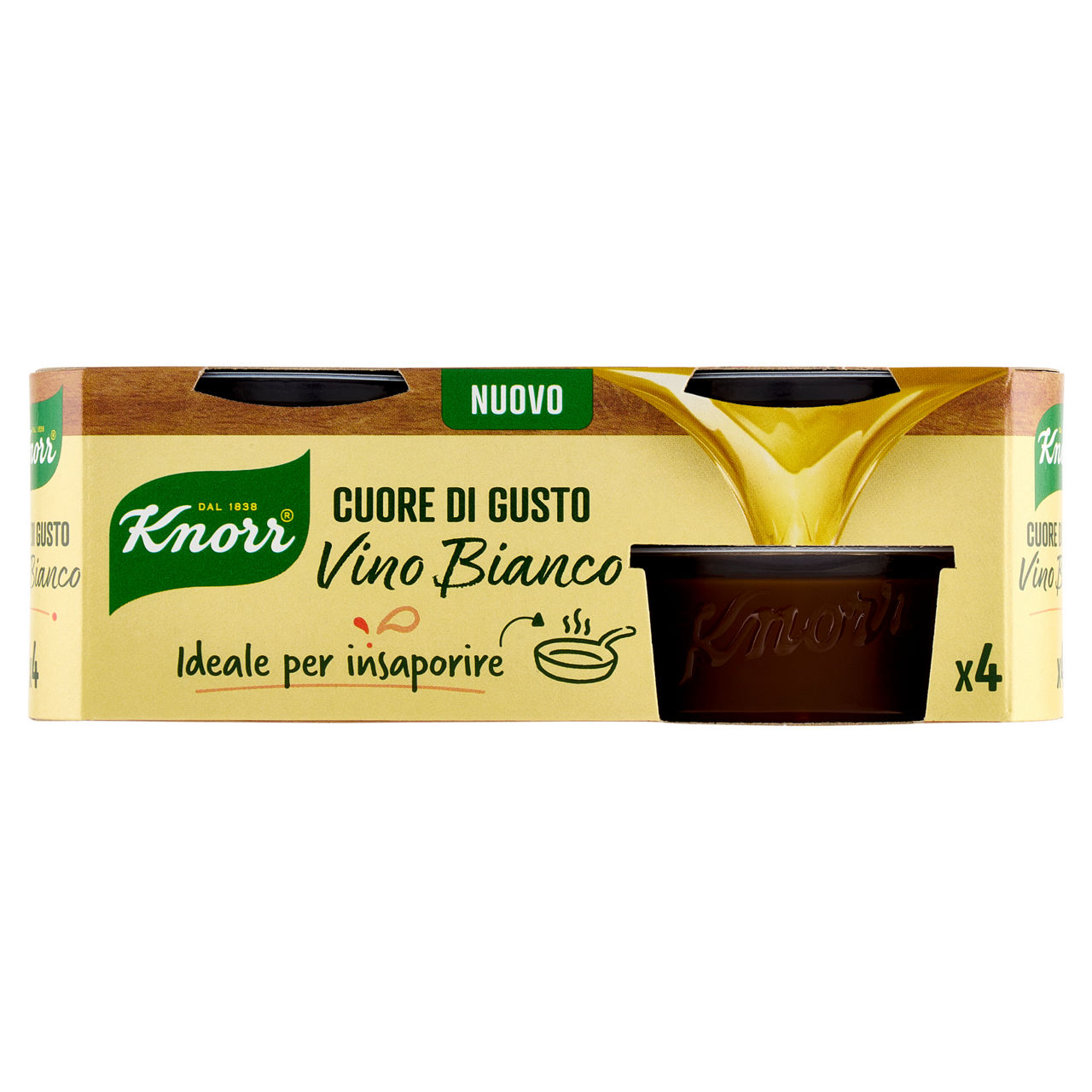 Cuore di brodo vino bianco 4 pz x 28 gr 