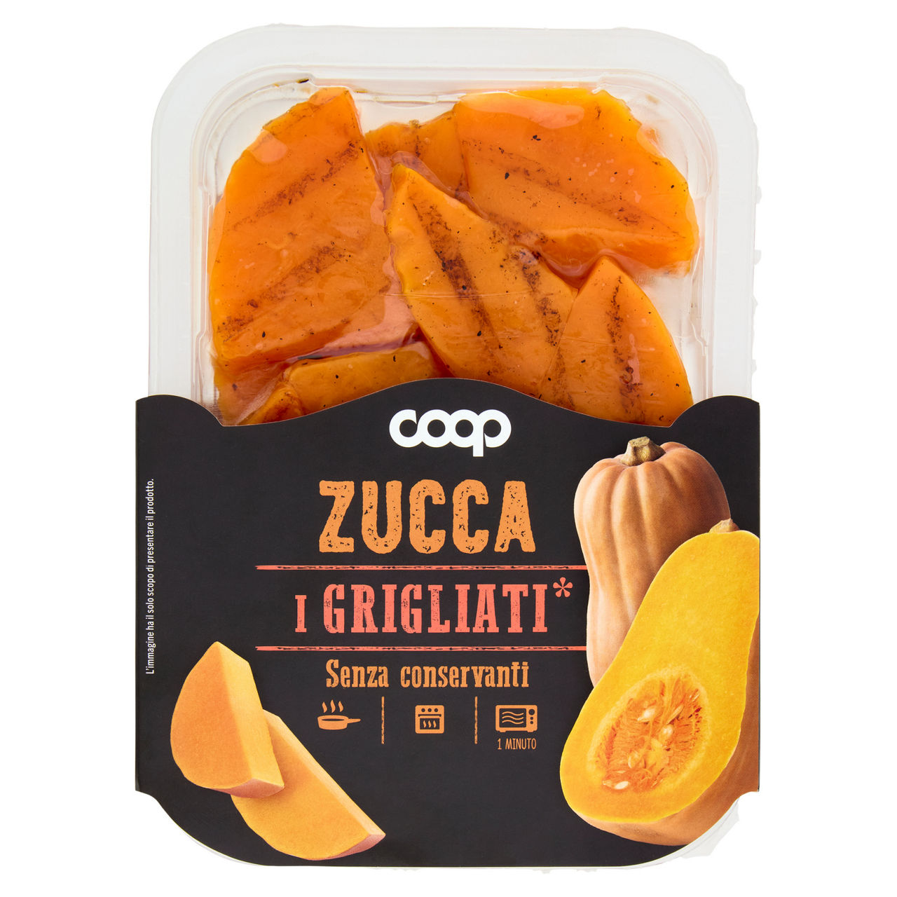 Zucca grigliata 250 gr