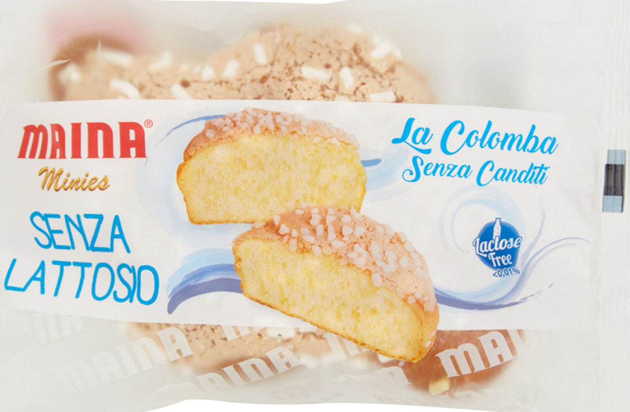 Mini colomba senza canditi senza lattosio 100 gr
