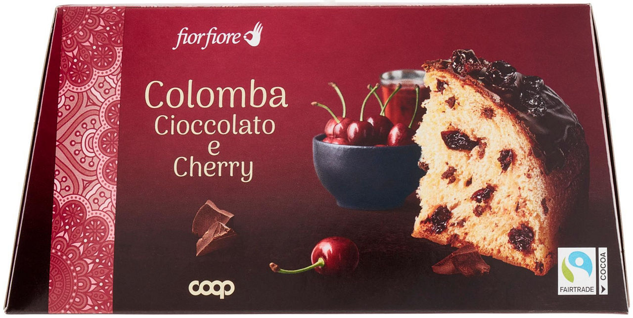 Colomba cioccolato e cherry 900 gr