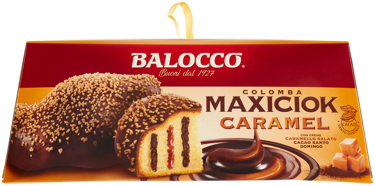 Colomba maxiciock caramello 750 gr