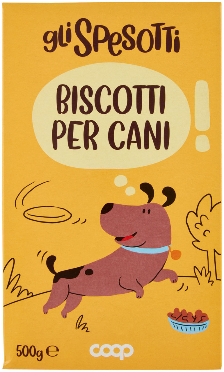 BISCOTTI PER CANI COOP G500 - Immagine 01