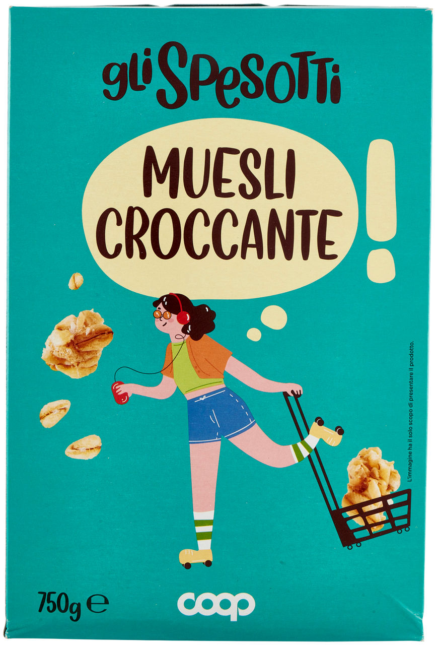 MUESLI CROCCANTE GLI SPESOTTI COOP G750 - 2