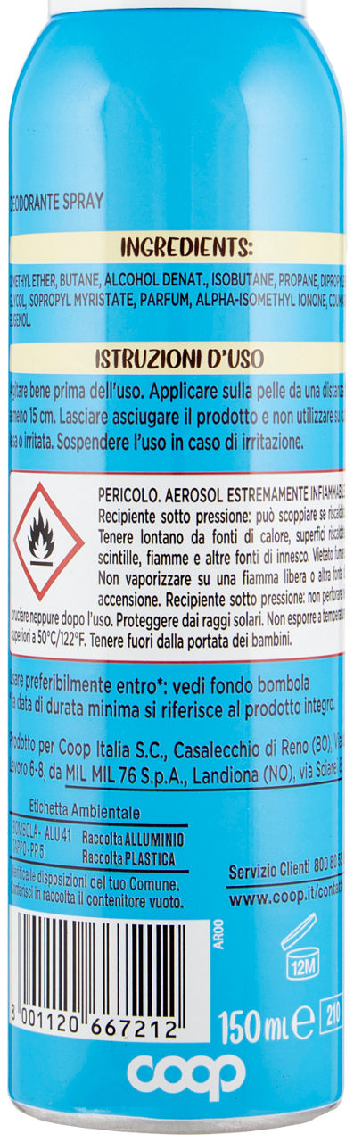 DEODORANTE SPRAY COOP GLI SPESOTTI NEUTRO ML 150 - Immagine 21