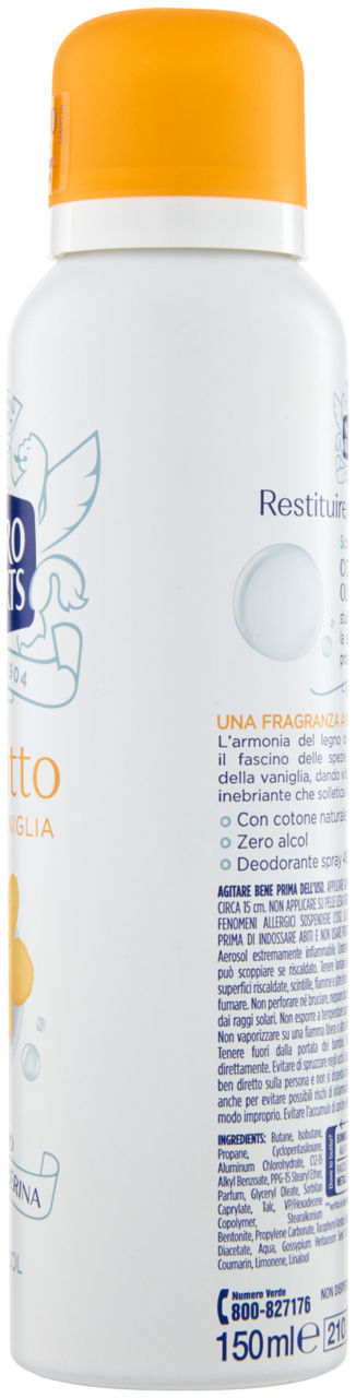 DEODORANTE SPRAY NEUTRO ROBERTS ASCIUTTO CEDRO E VANIGLIA ML 150 - Immagine 31