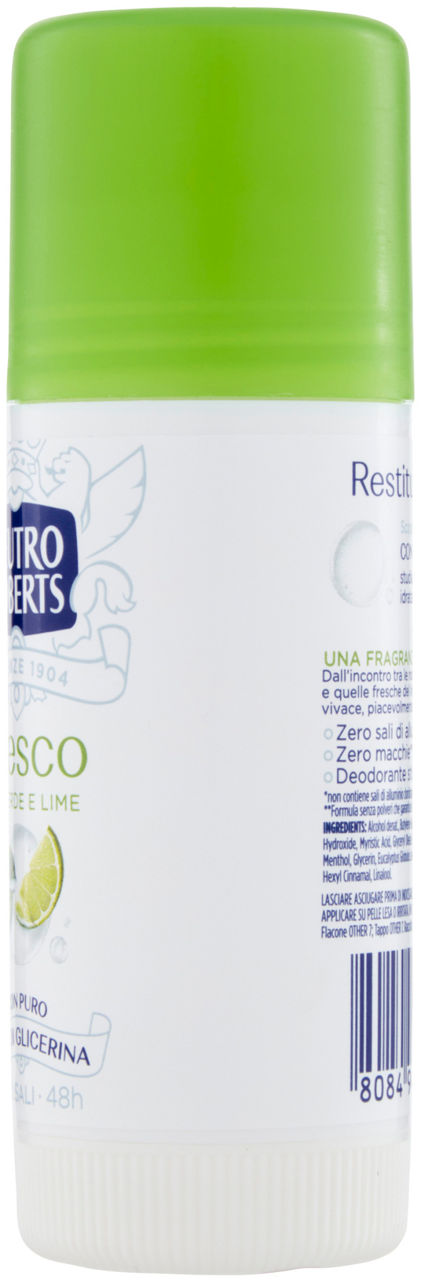 DEODORANTE STICK NEUTRO ROBERTS FRESCO VERDE ML 40 - Immagine 31