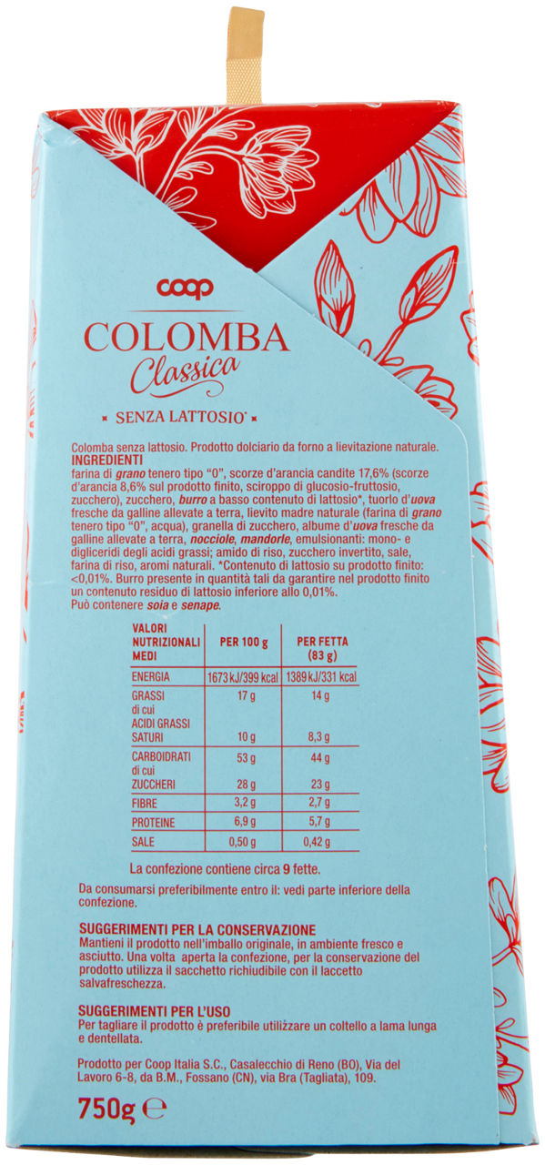 Colomba senza lattsio 750 gr - Immagine 31