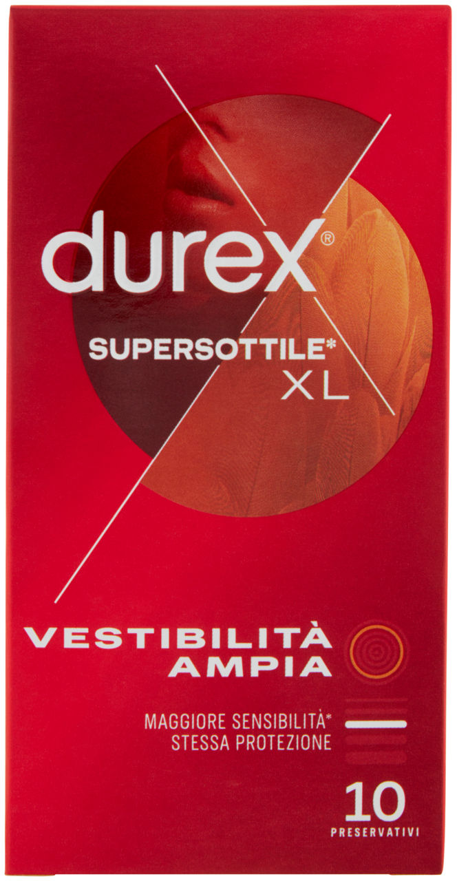 PROFILATTICI DUREX SUPERSOTTILE XL PZ.10 - 0